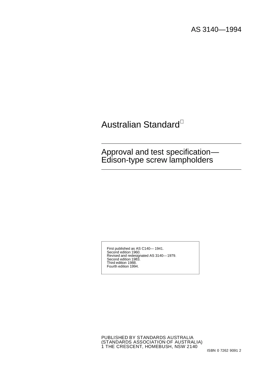 AS 3140-1994 AS 3140-1994 pdf