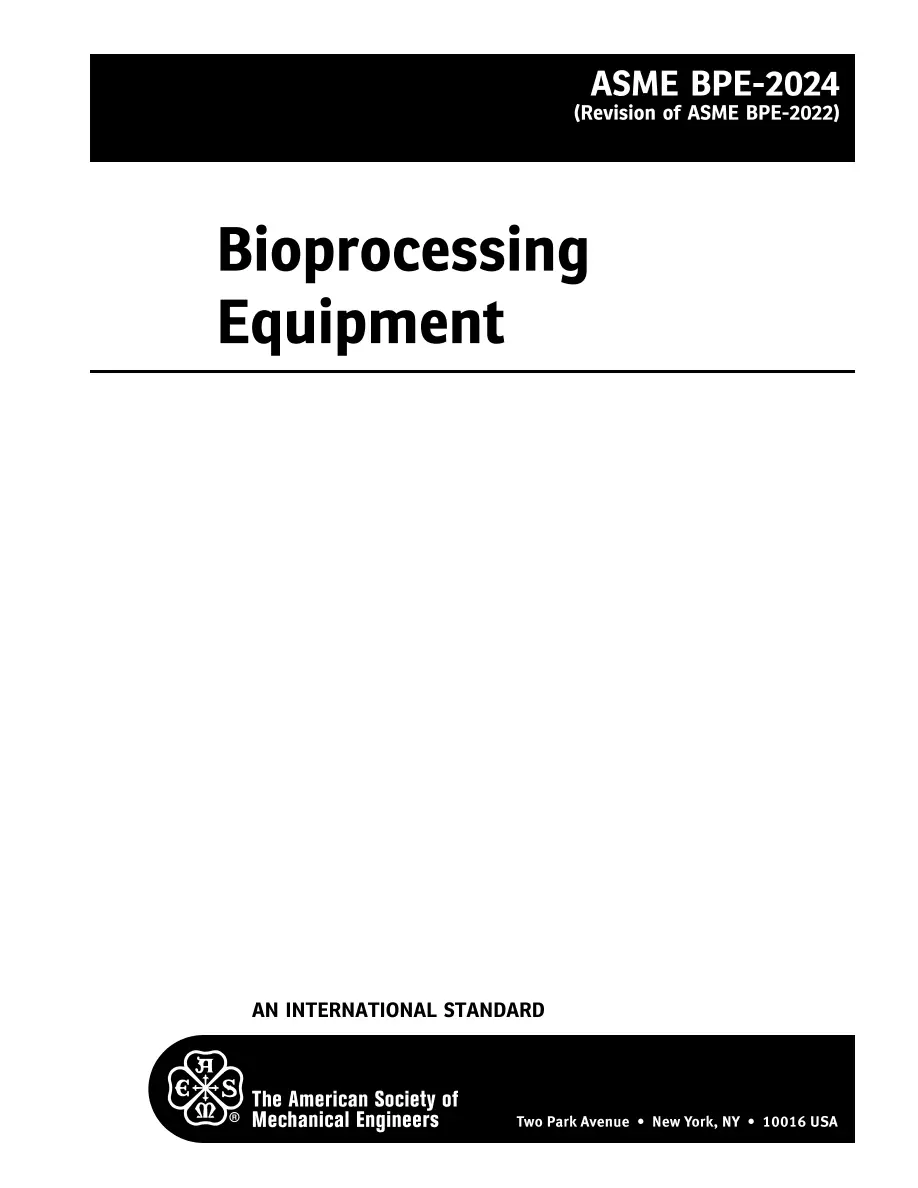 ASME BPE-2024 ASME BPE-2024 pdf