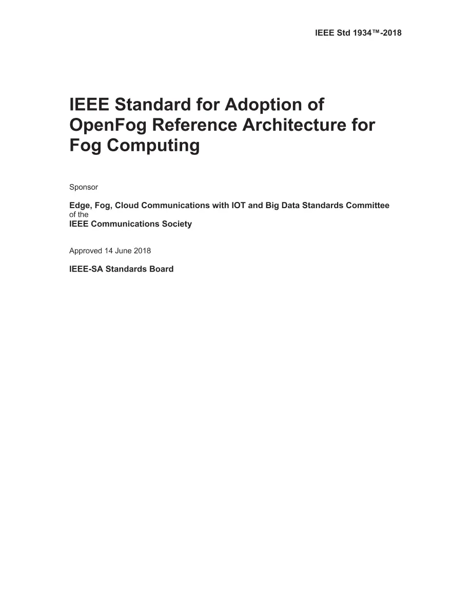 IEEE 1934-2018 IEEE 1934-2018 pdf