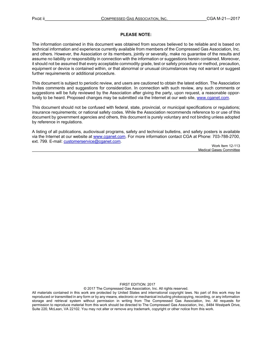 CGA M-21 CGA M-21 pdf