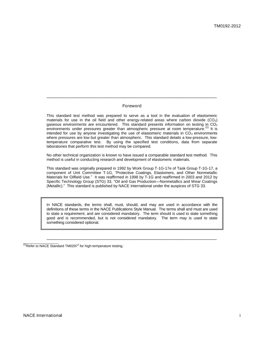NACE TM0192-2012 NACE TM0192-2012 pdf