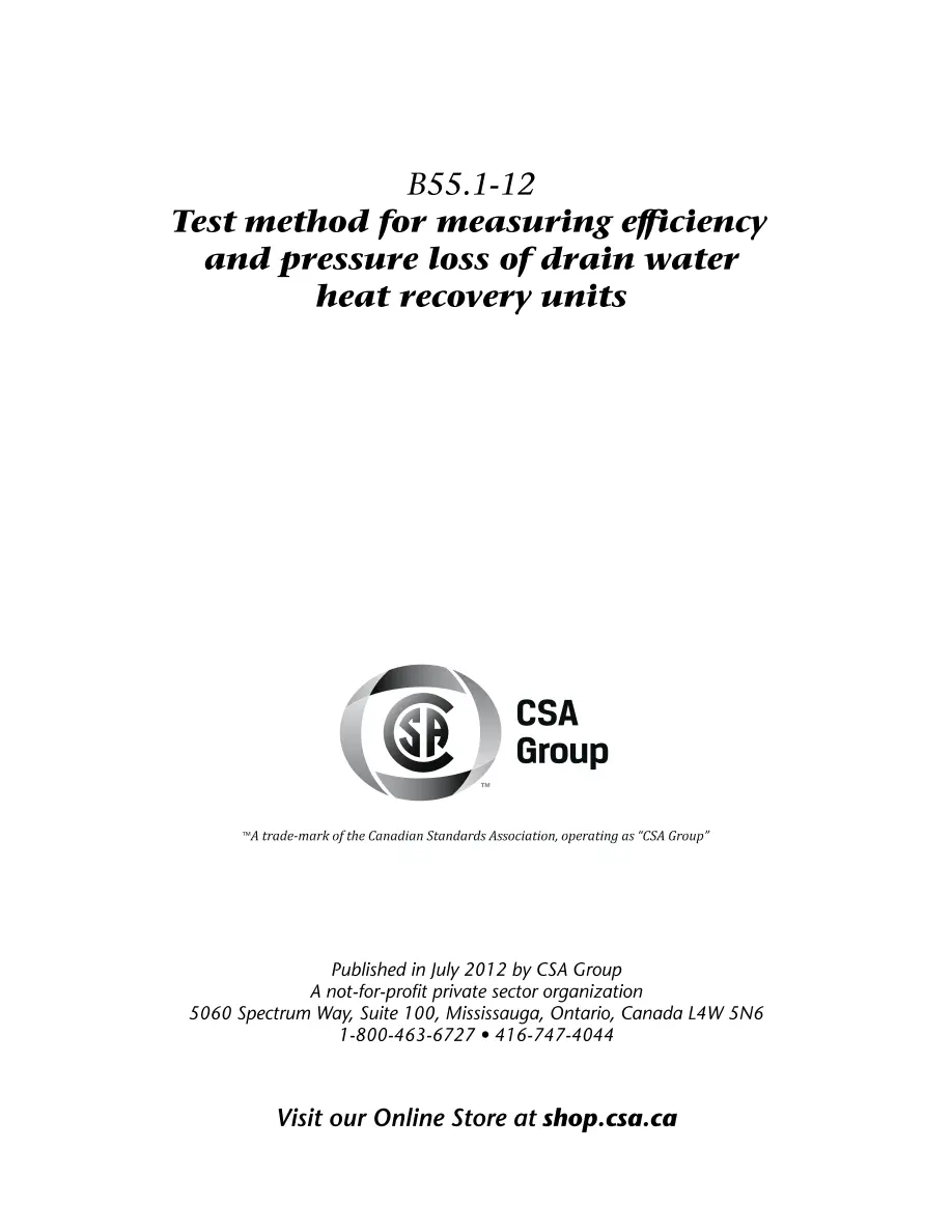 CSA B55.1-12 CSA B55.1-12 pdf