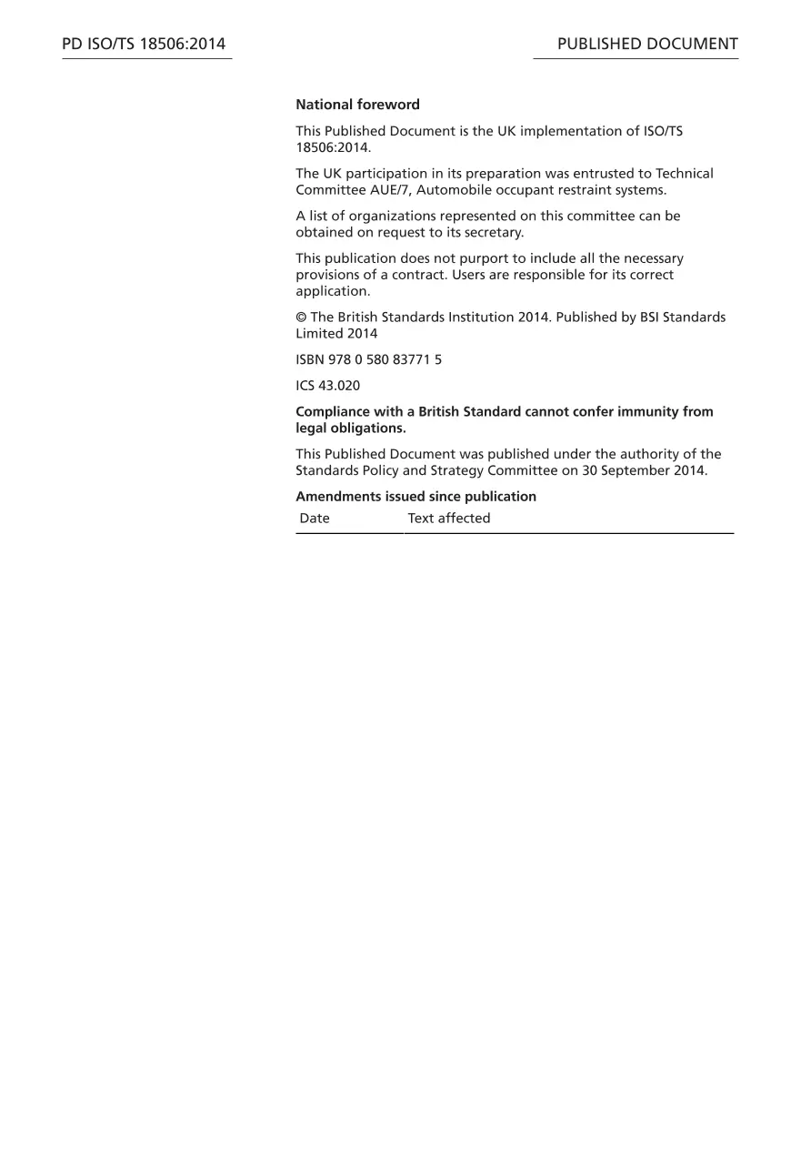 BS PD ISO/TS 18506:2014 pdf