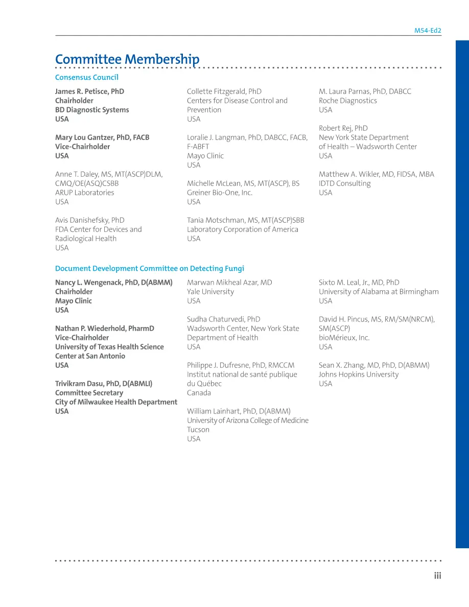 CLSI M54 CLSI M54 pdf