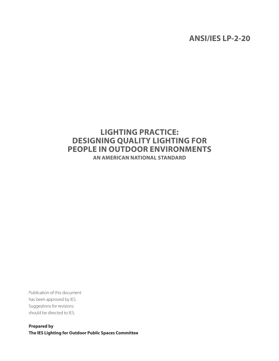 IES LP-2-20 IES LP-2-20 pdf