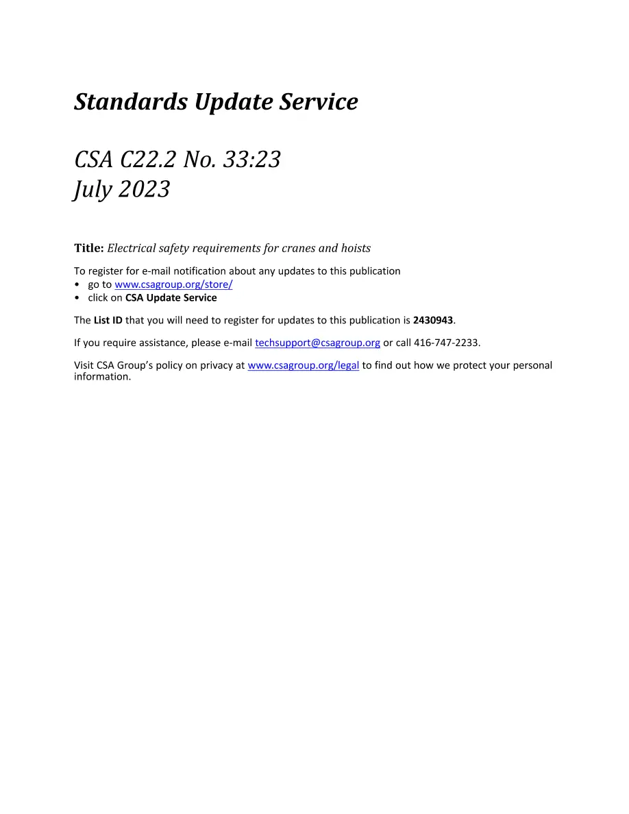 CSA C22.2 NO. 33:23 CSA C22.2 NO. 33:23 pdf