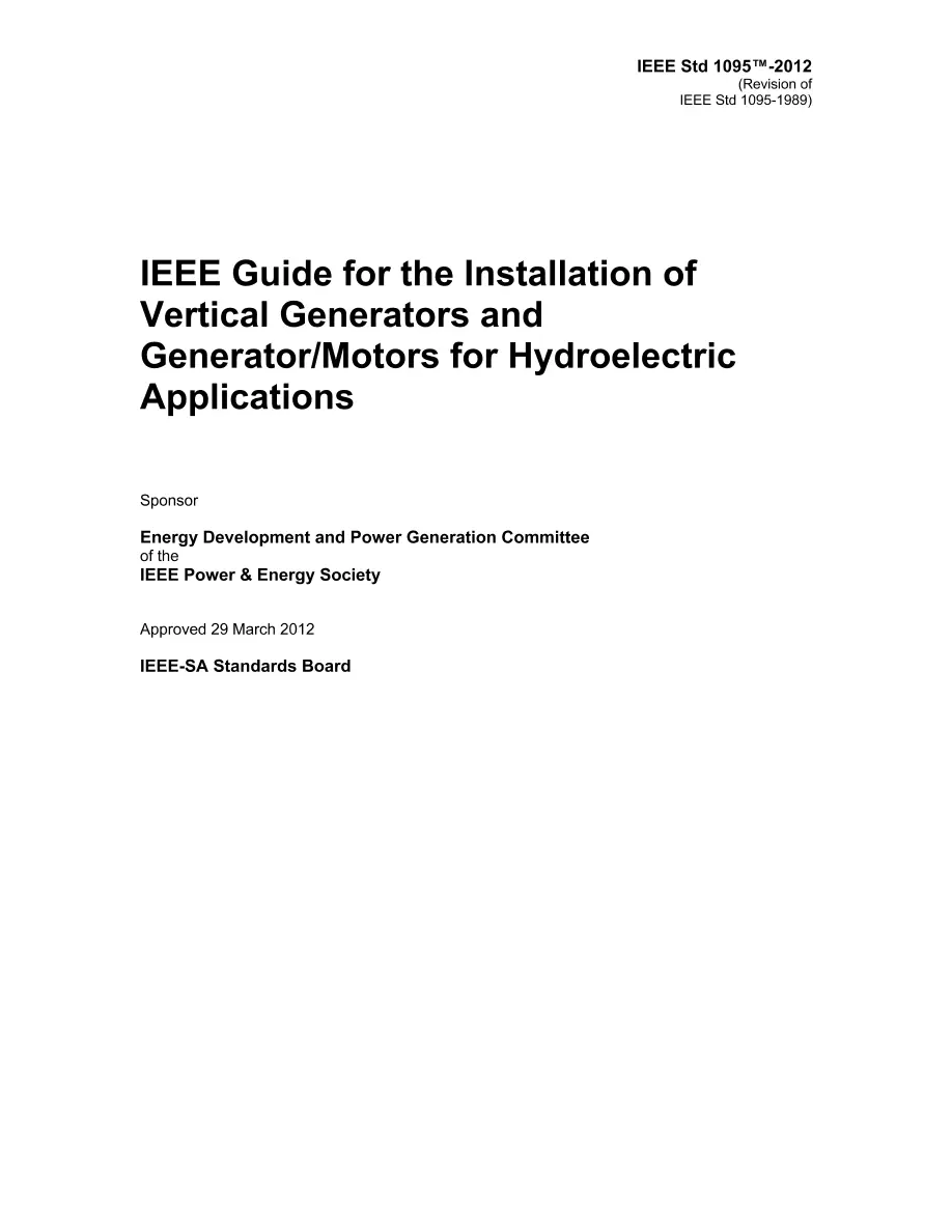 IEEE 1095-2012 IEEE 1095-2012 pdf