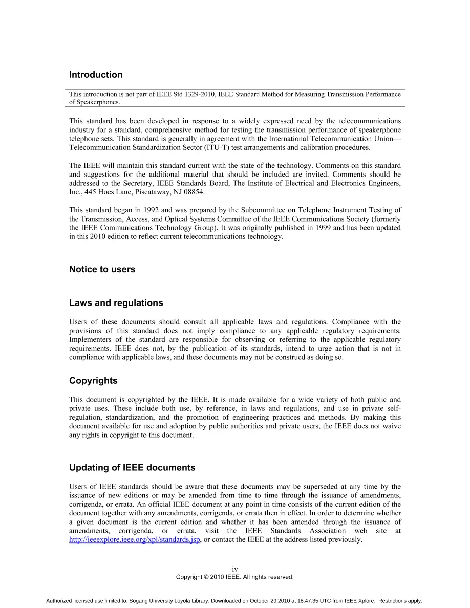 IEEE 1329-2010 IEEE 1329-2010 pdf