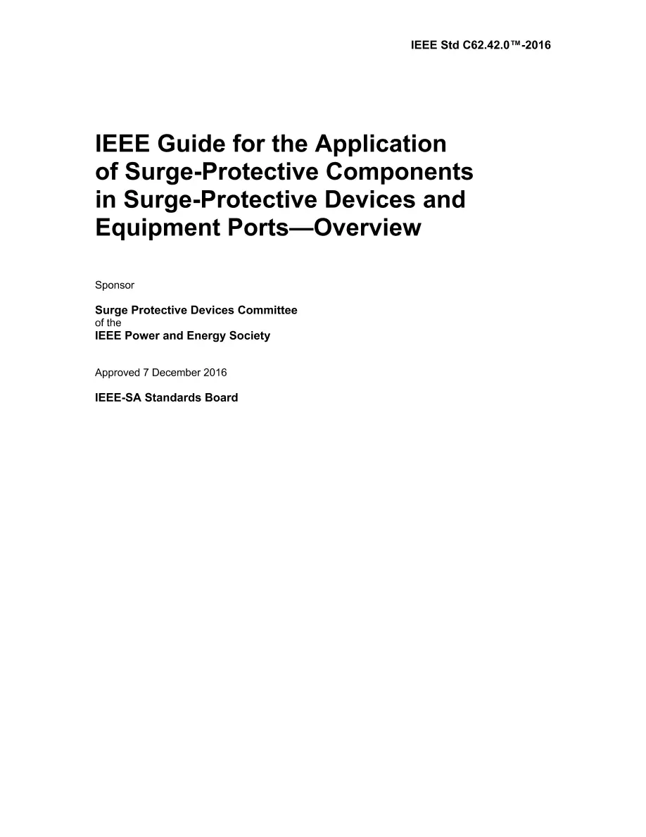 IEEE C62.42.0-2016 IEEE C62.42.0-2016 pdf