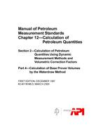 API MPMS Chapter 12.2 Part 4 (R2022) API MPMS Chapter 12.2 Part 4 (R2022) pdf