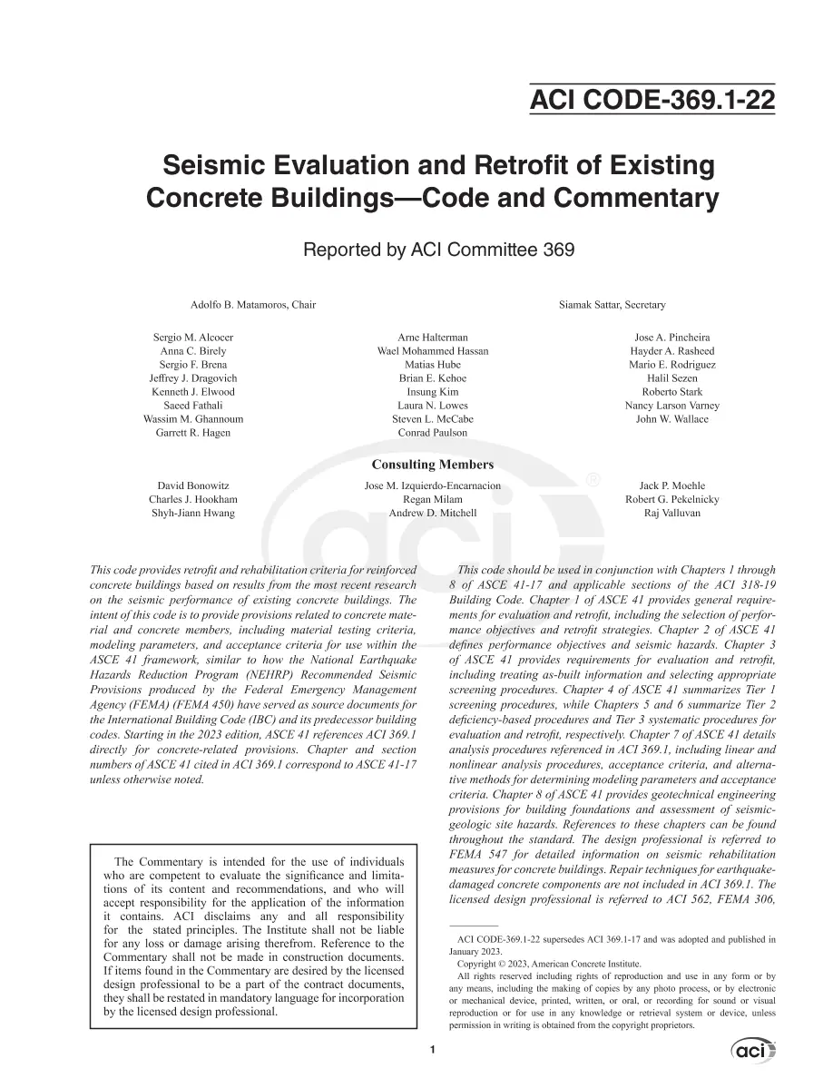 ACI CODE-369.1-22 (IN-LB) ACI CODE-369.1-22 (IN-LB) pdf