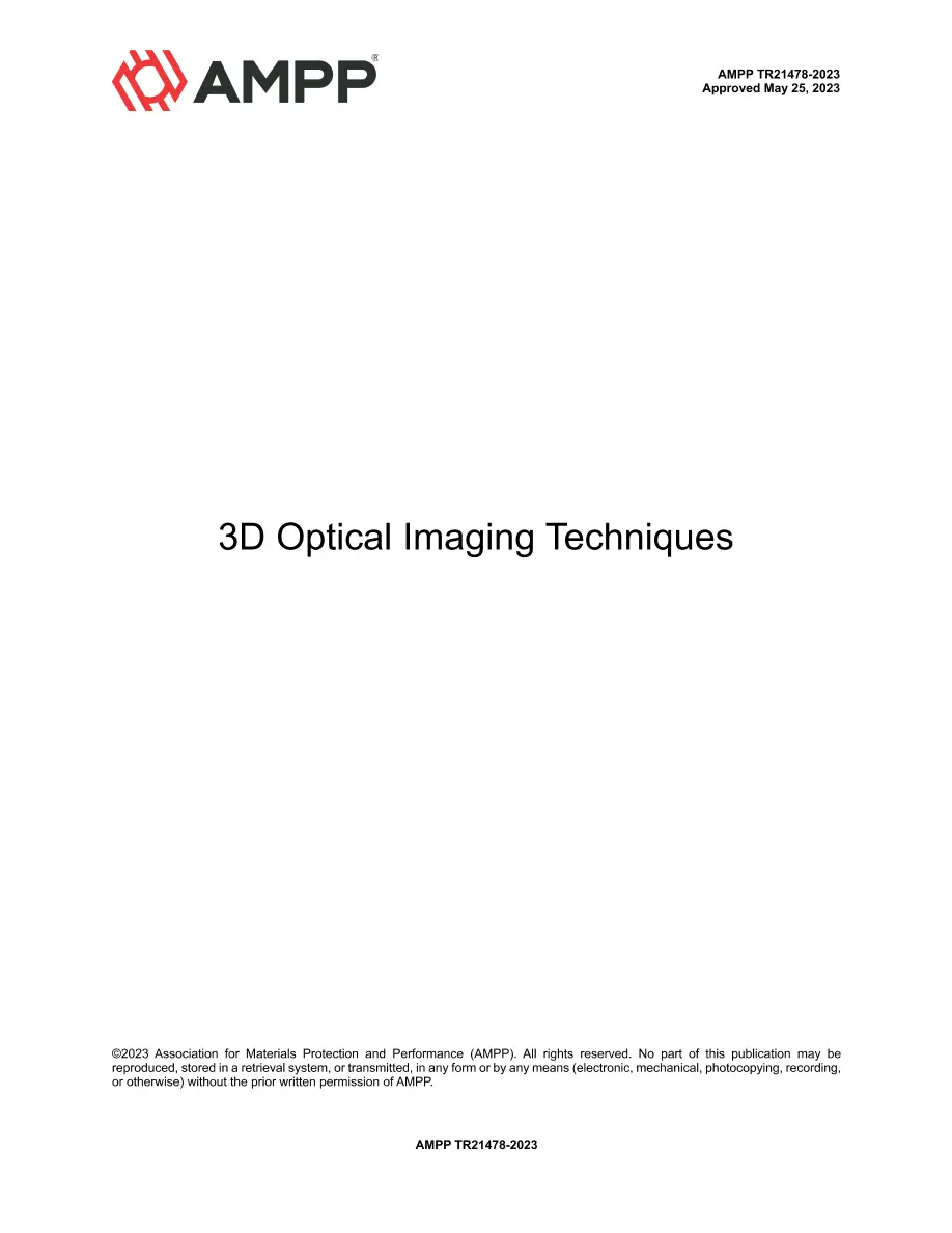 NACE AMPP TR21478-2023 NACE AMPP TR21478-2023 pdf