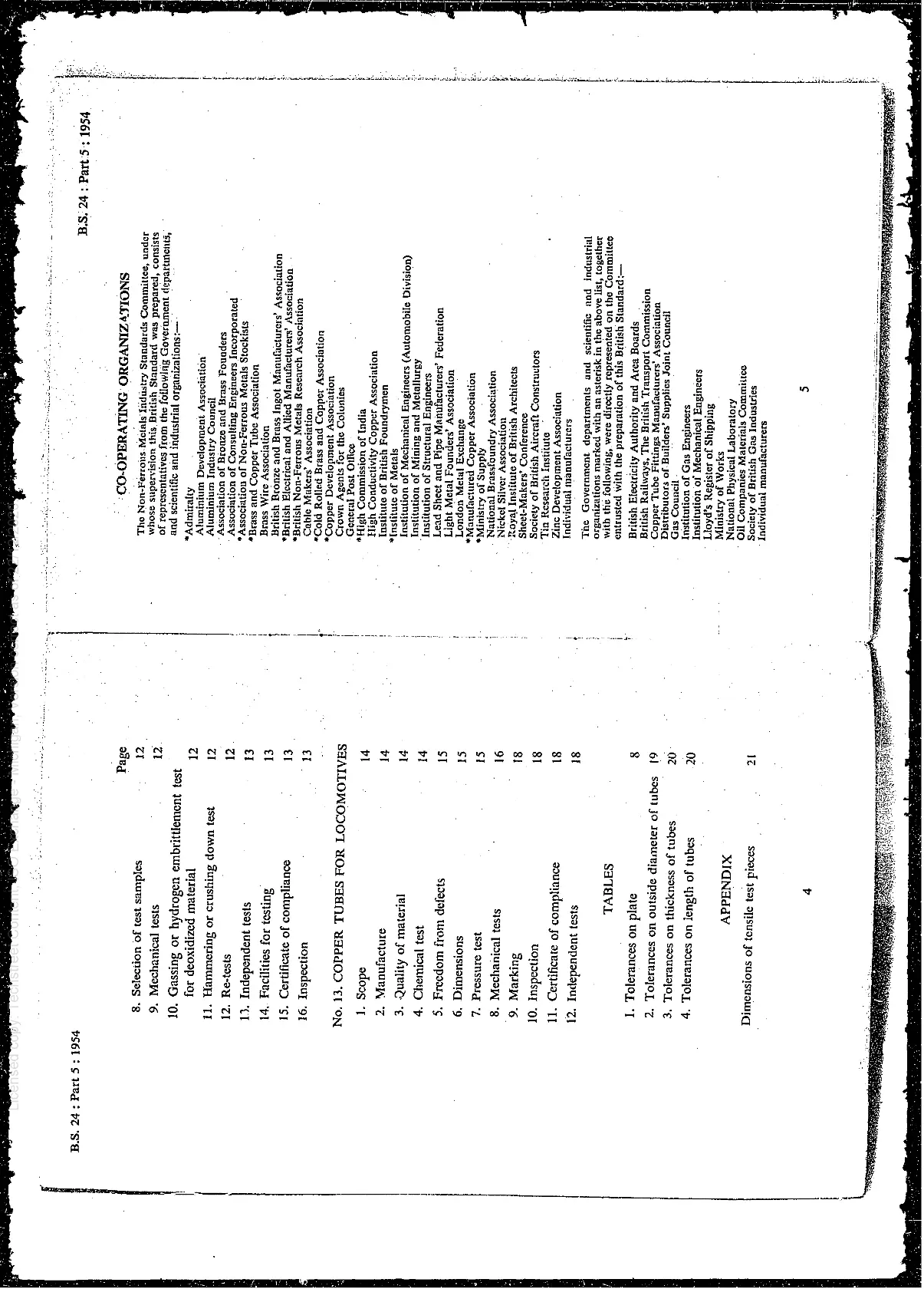 BS 24-5:1954 pdf
