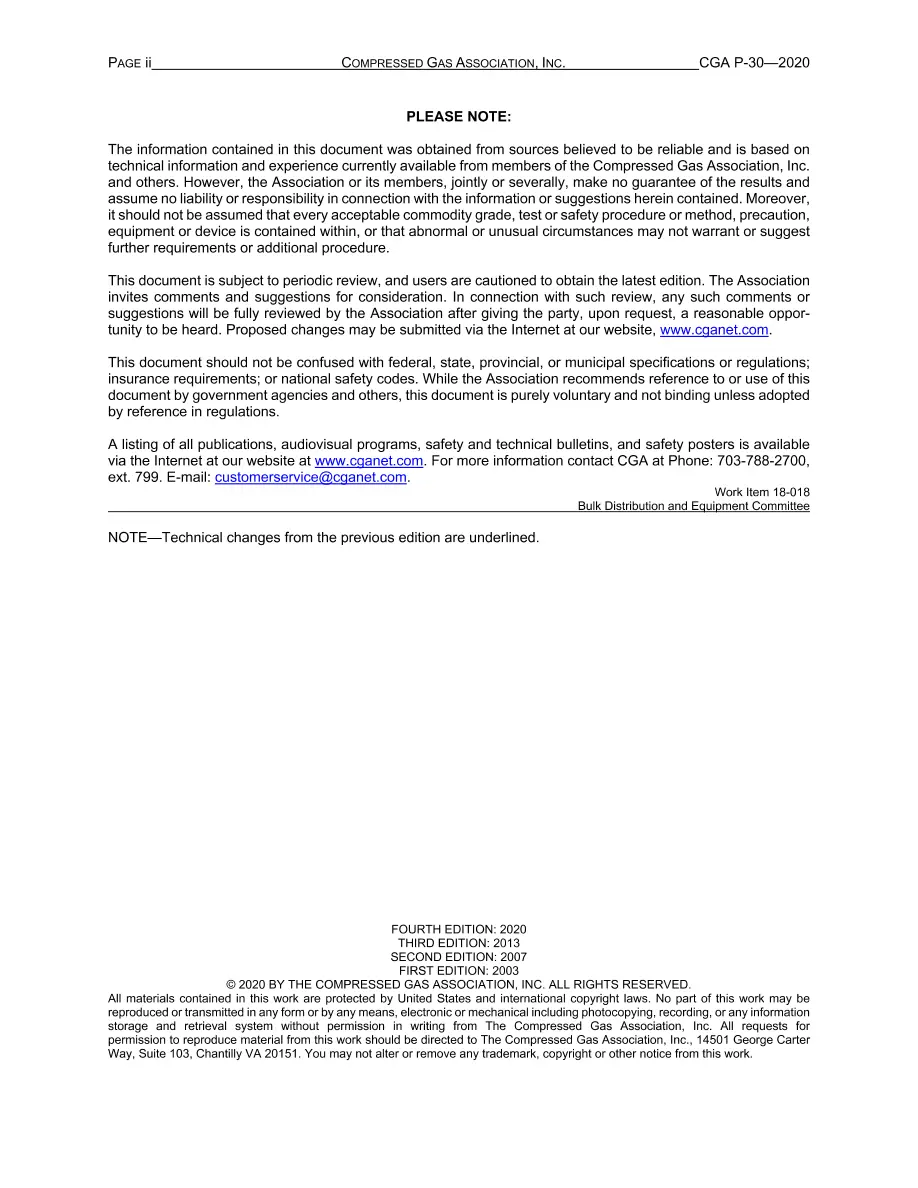 CGA P-30 pdf