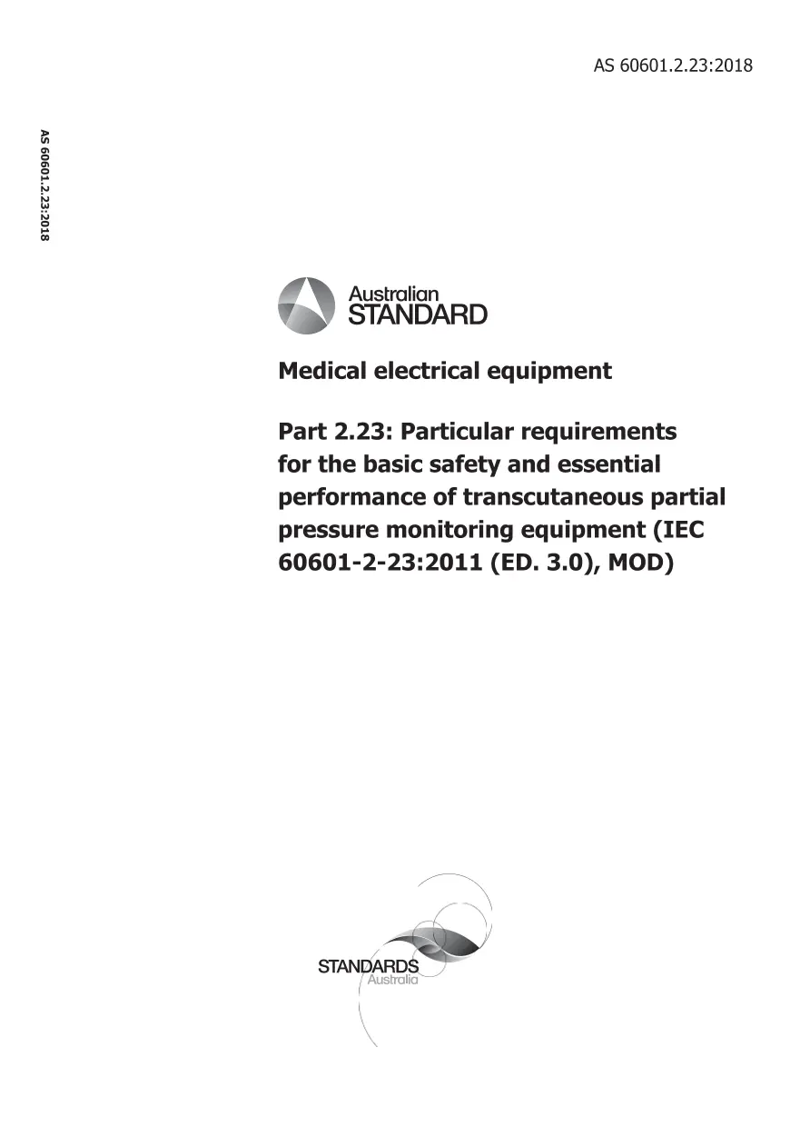 AS 60601.2.23:2018 AS 60601.2.23:2018 pdf