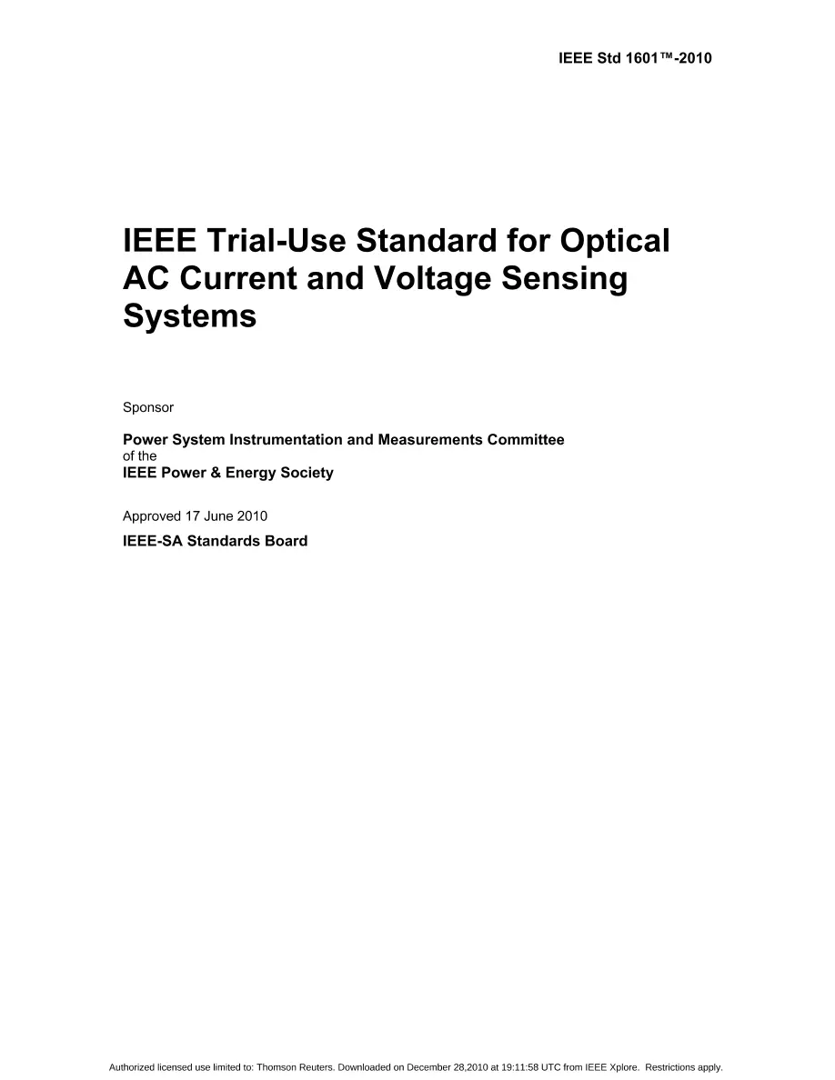 IEEE 1601-2010 IEEE 1601-2010 pdf