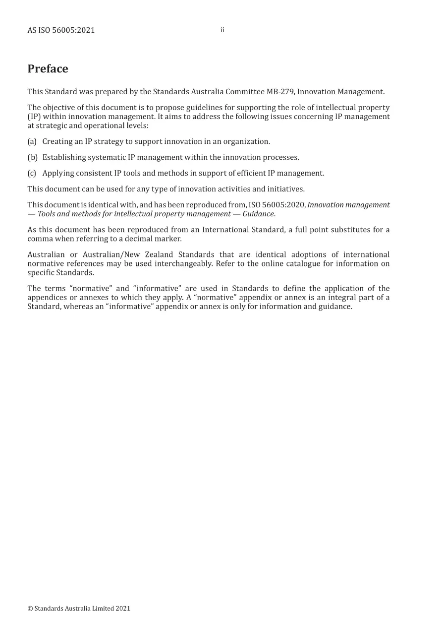 AS ISO 56005:2021 AS ISO 56005:2021 pdf