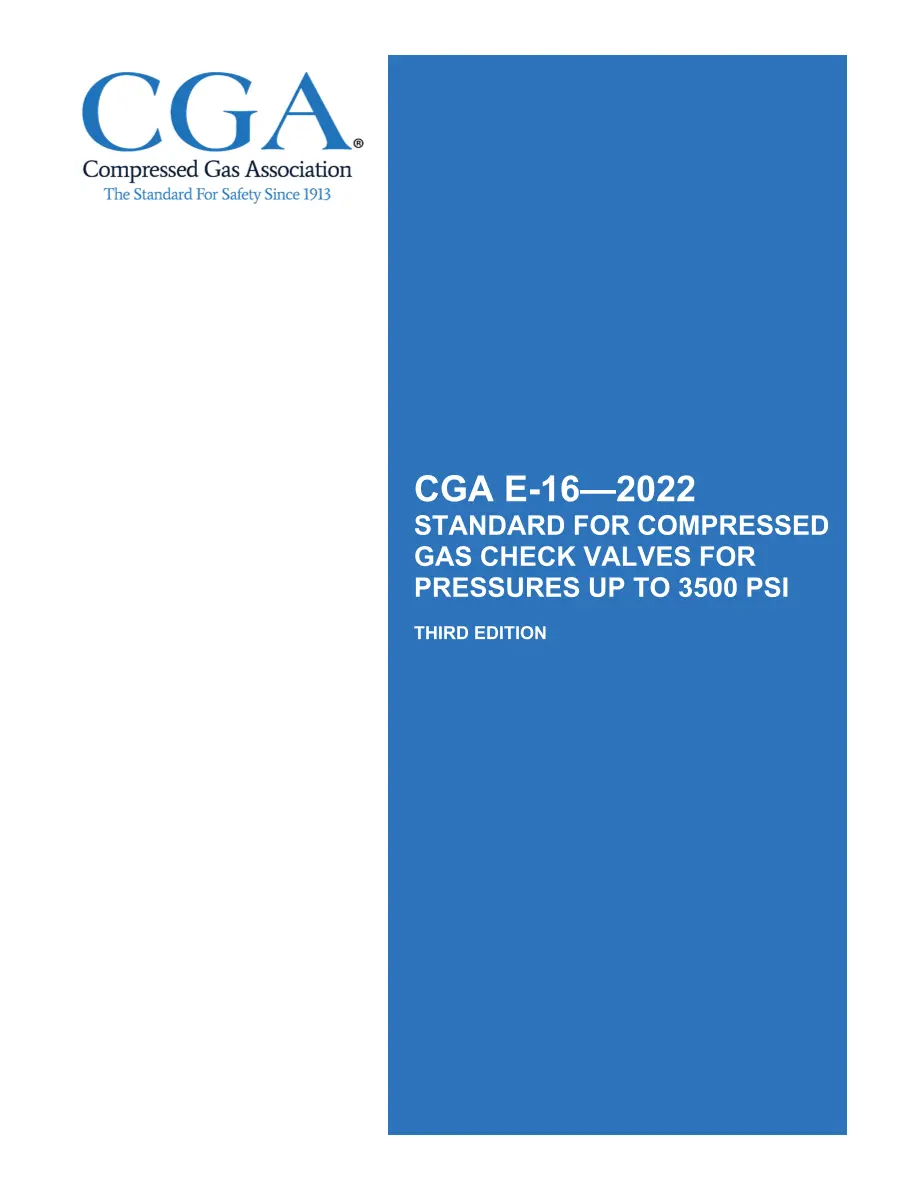 CGA E-16 pdf
