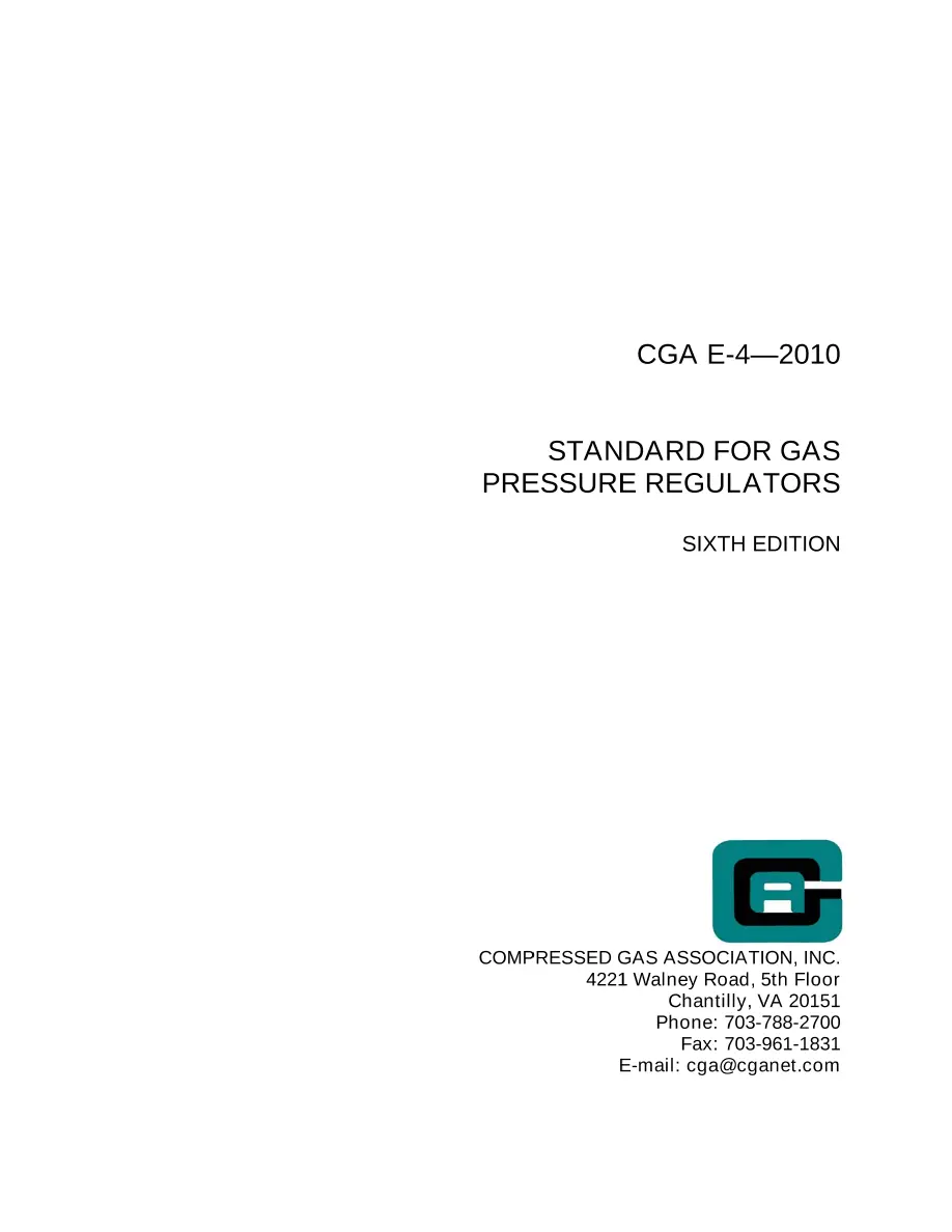 CGA E-4 CGA E-4 pdf