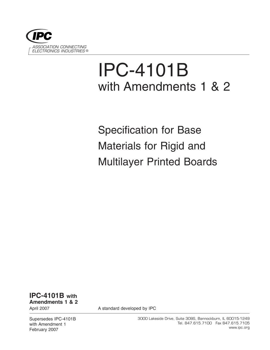 IPC 4101B pdf