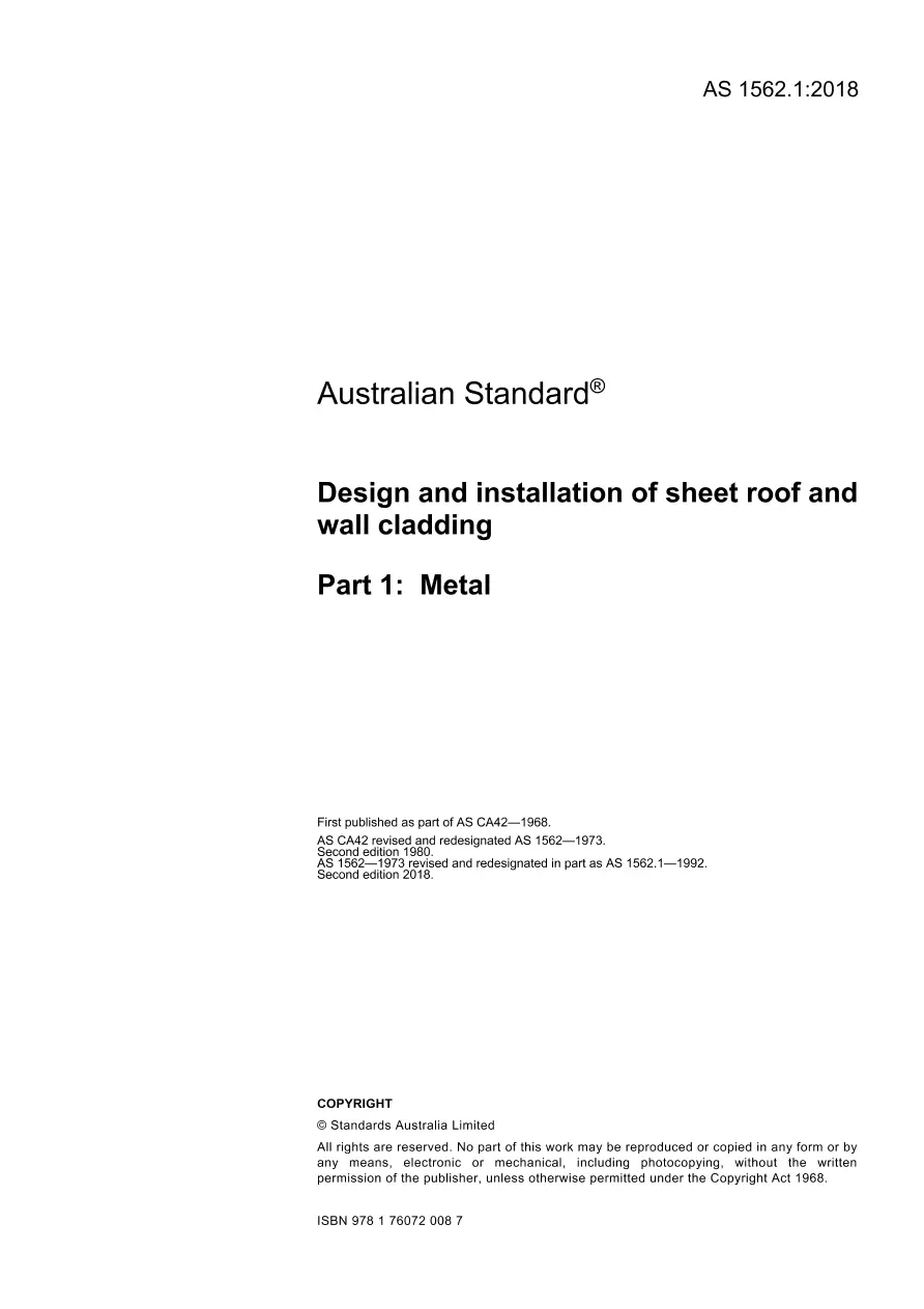 AS 1562.1:2018 AS 1562.1:2018 pdf