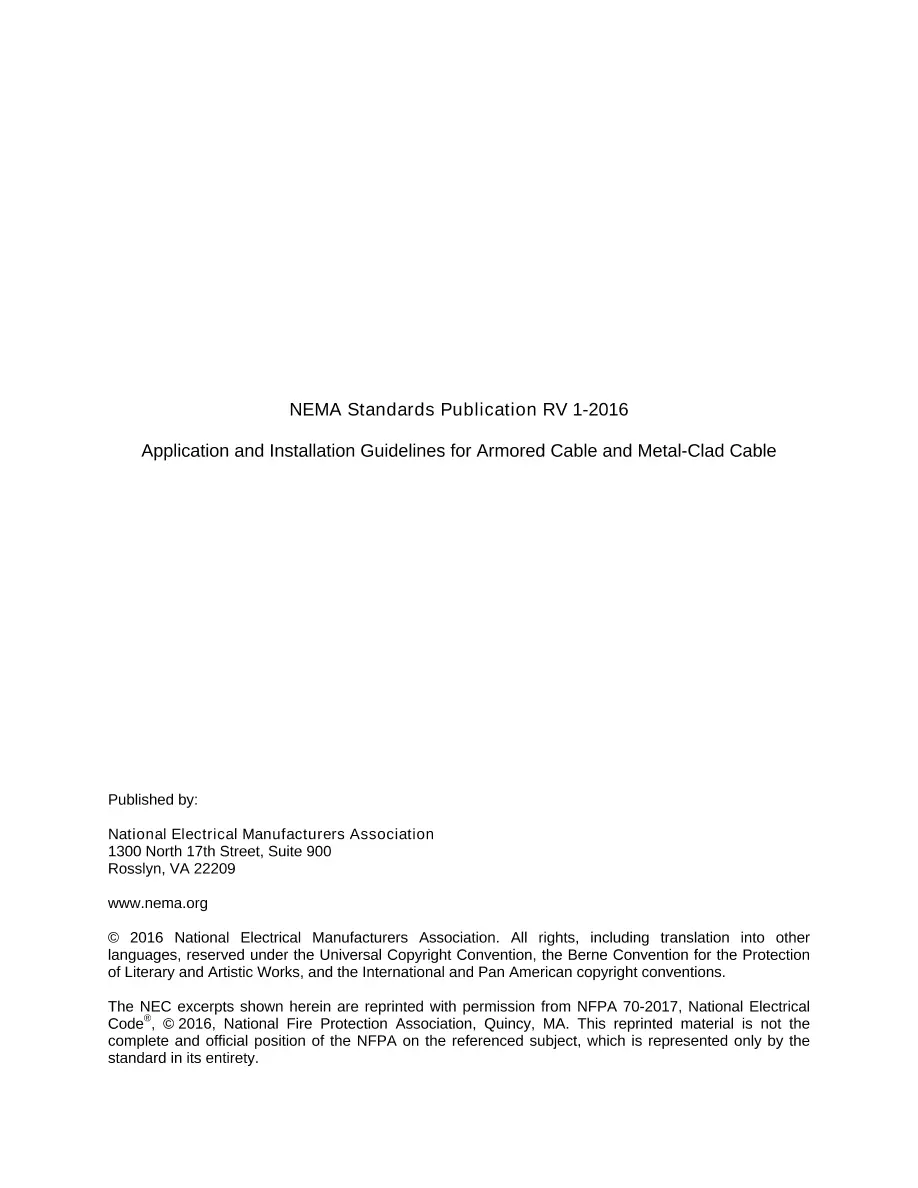 NEMA RV 1-2016 NEMA RV 1-2016 pdf