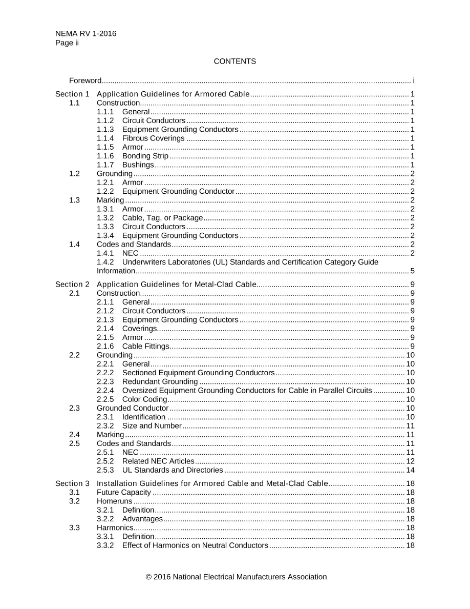 NEMA RV 1-2016 NEMA RV 1-2016 pdf