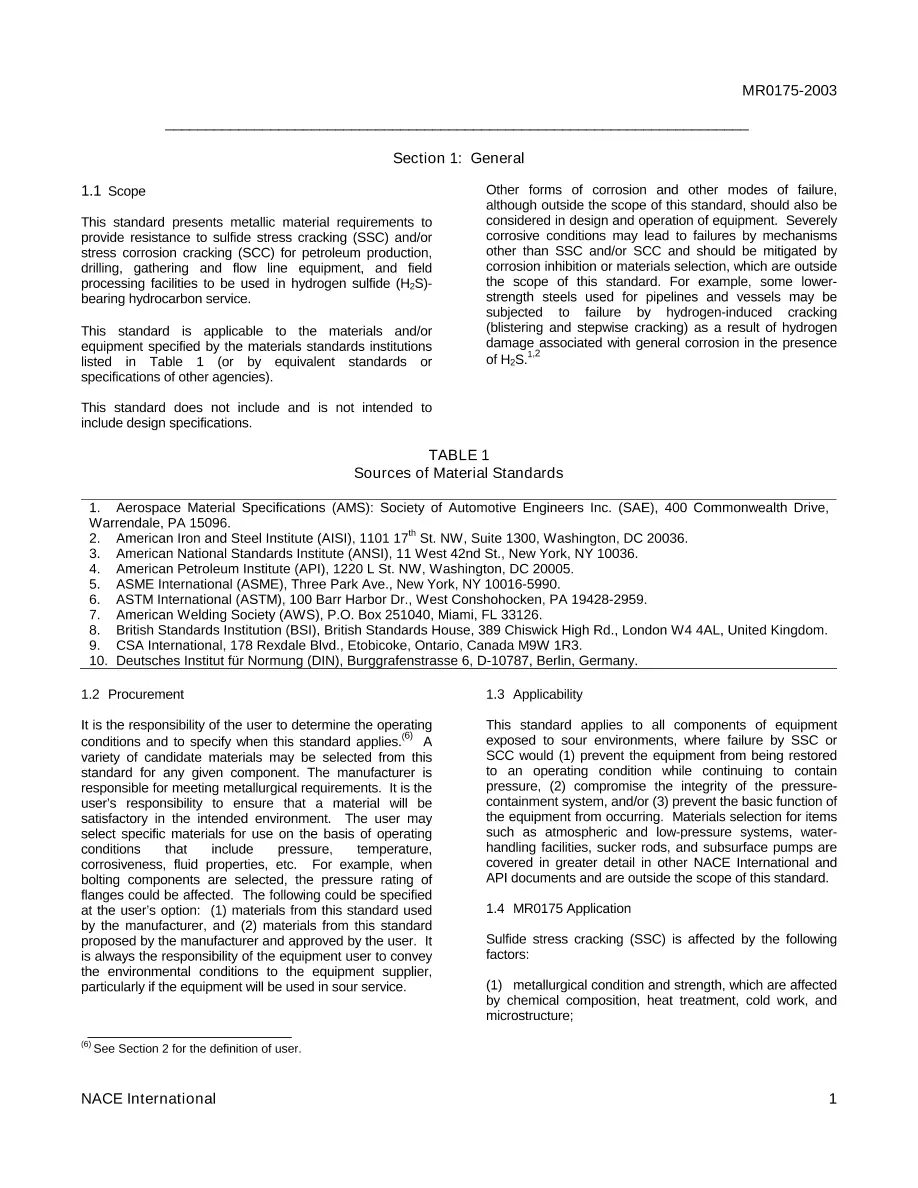NACE MR0175-2003 NACE MR0175-2003 pdf