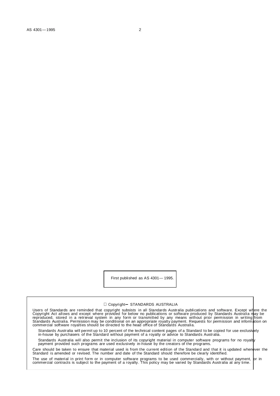 AS 4301-1995 AS 4301-1995 pdf