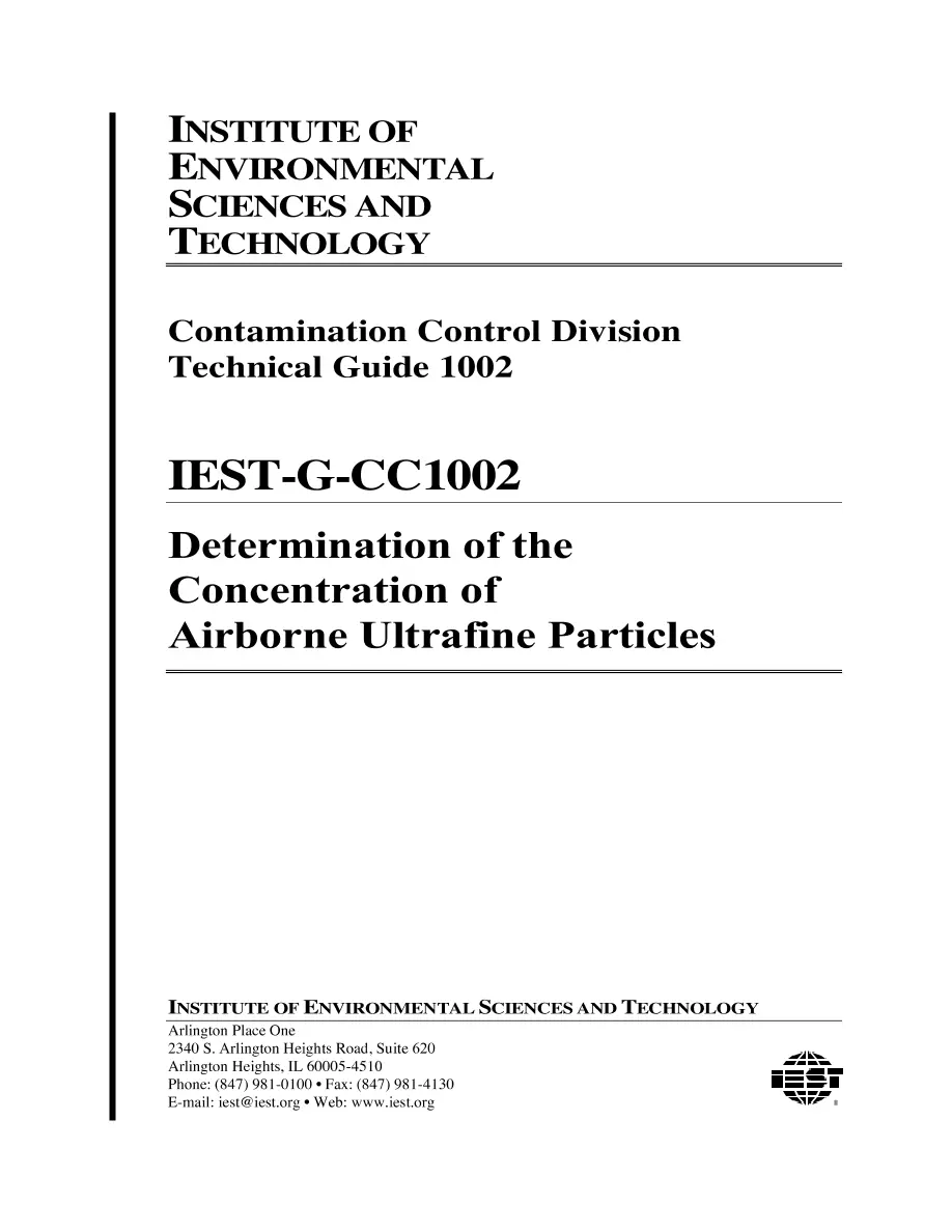 IEST G-CC1002 pdf