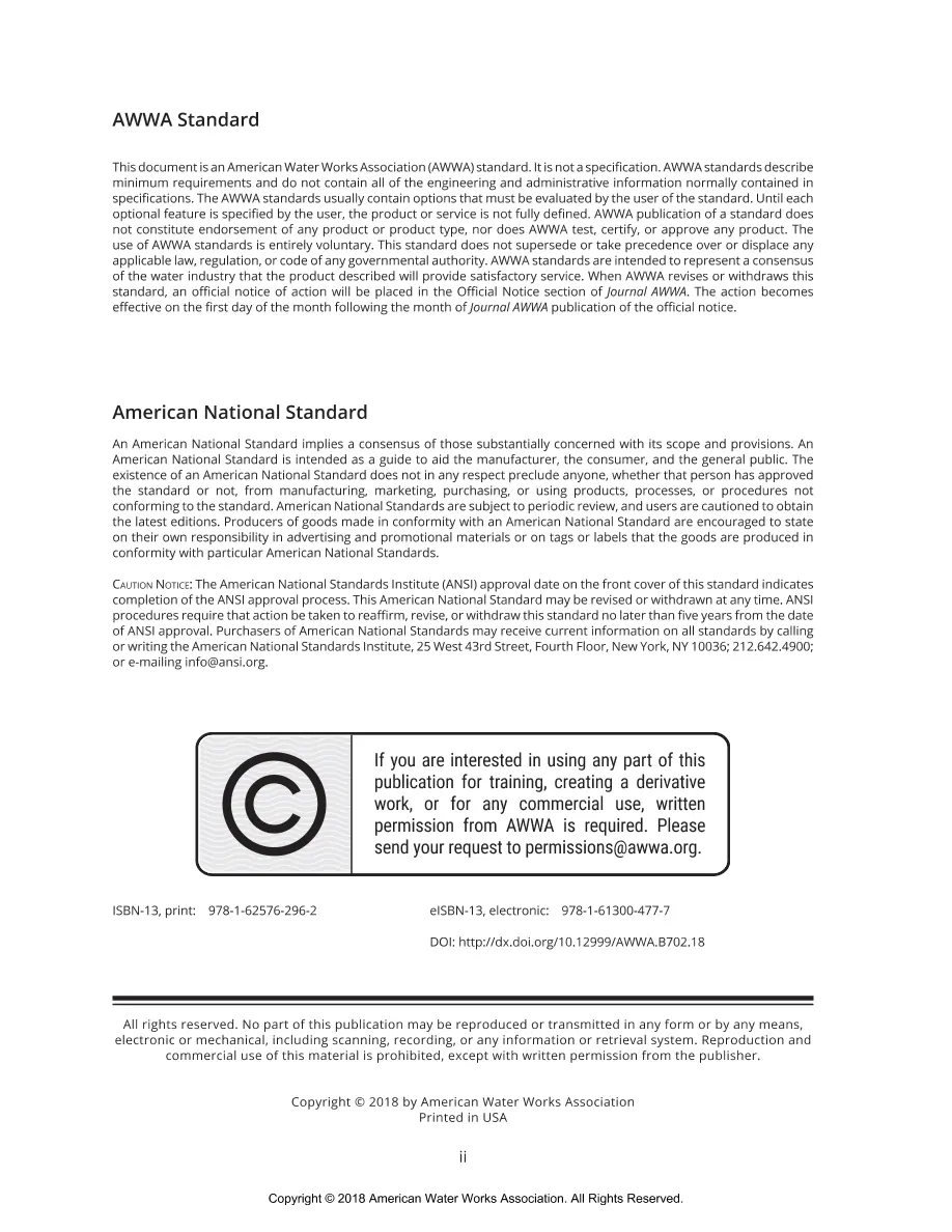 AWWA B702-18 AWWA B702-18 pdf