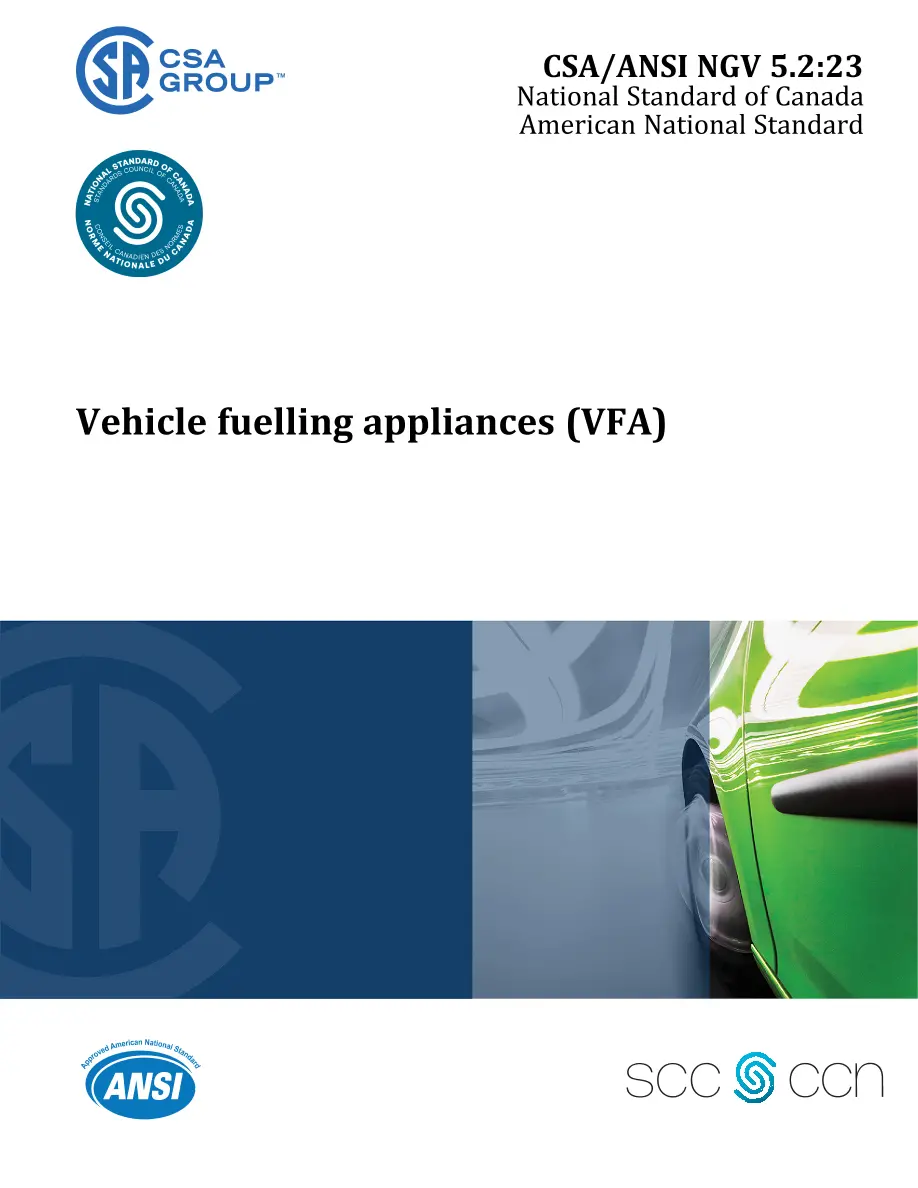 CSA ANSI NGV 5.2:23 CSA ANSI NGV 5.2:23 pdf