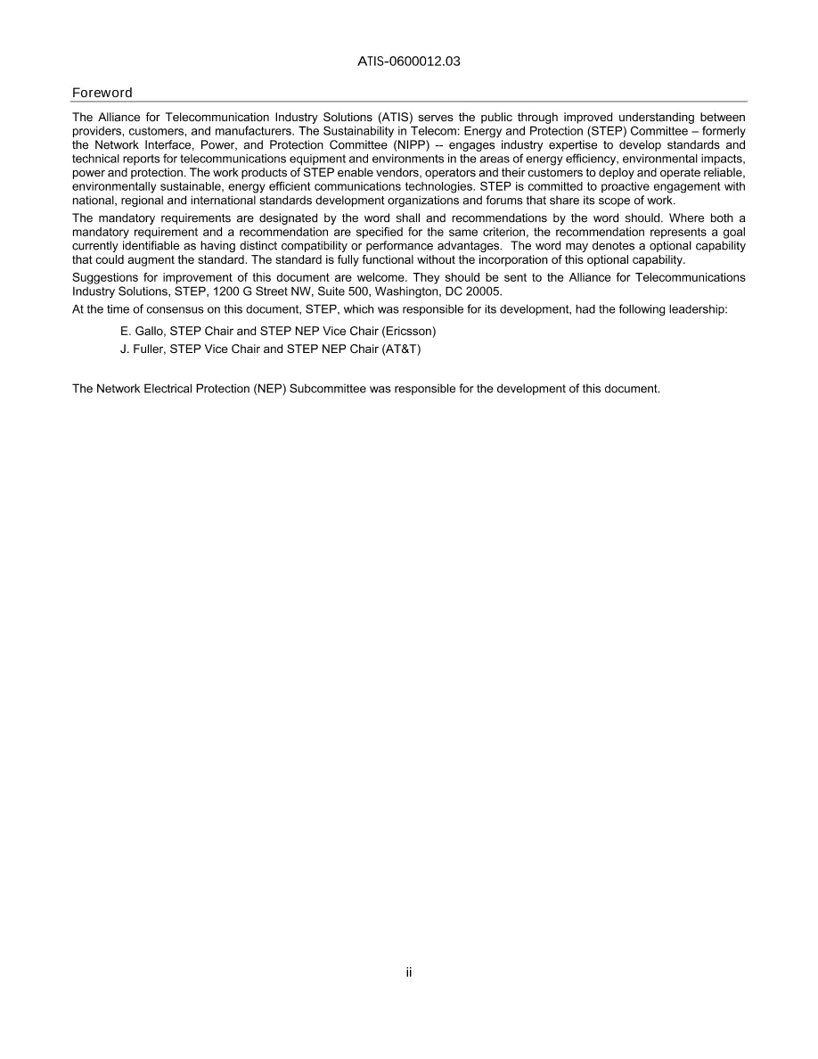 ATIS 0600012.03 ATIS 0600012.03 pdf