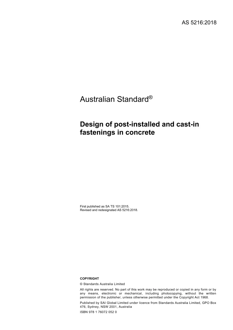 AS 5216:2018 AS 5216:2018 pdf
