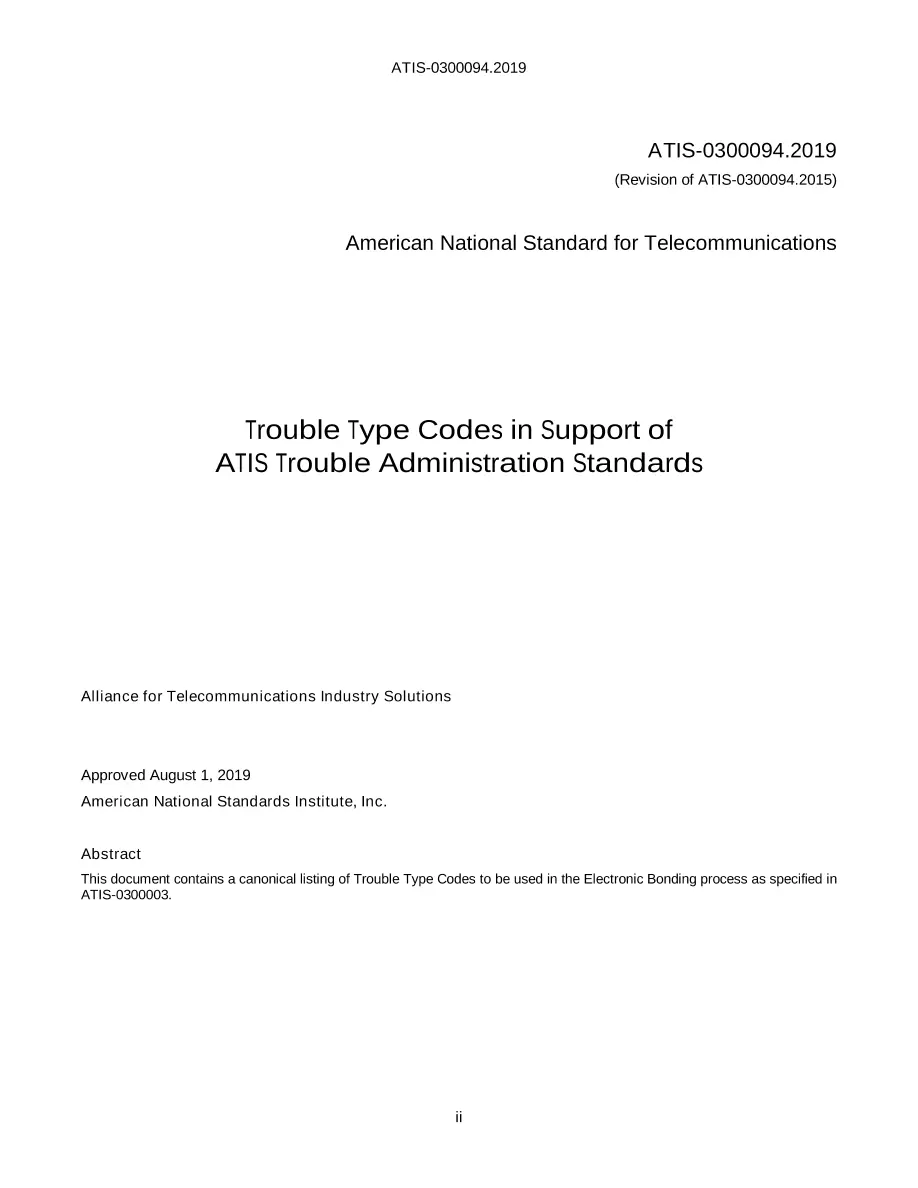 ATIS 0300094.2019 ATIS 0300094.2019 pdf