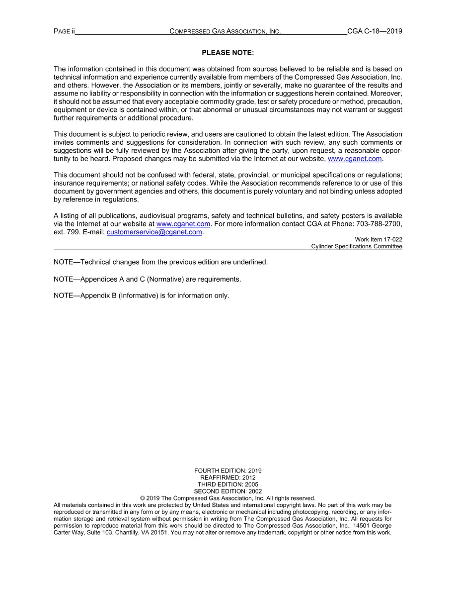 CGA C-18 pdf