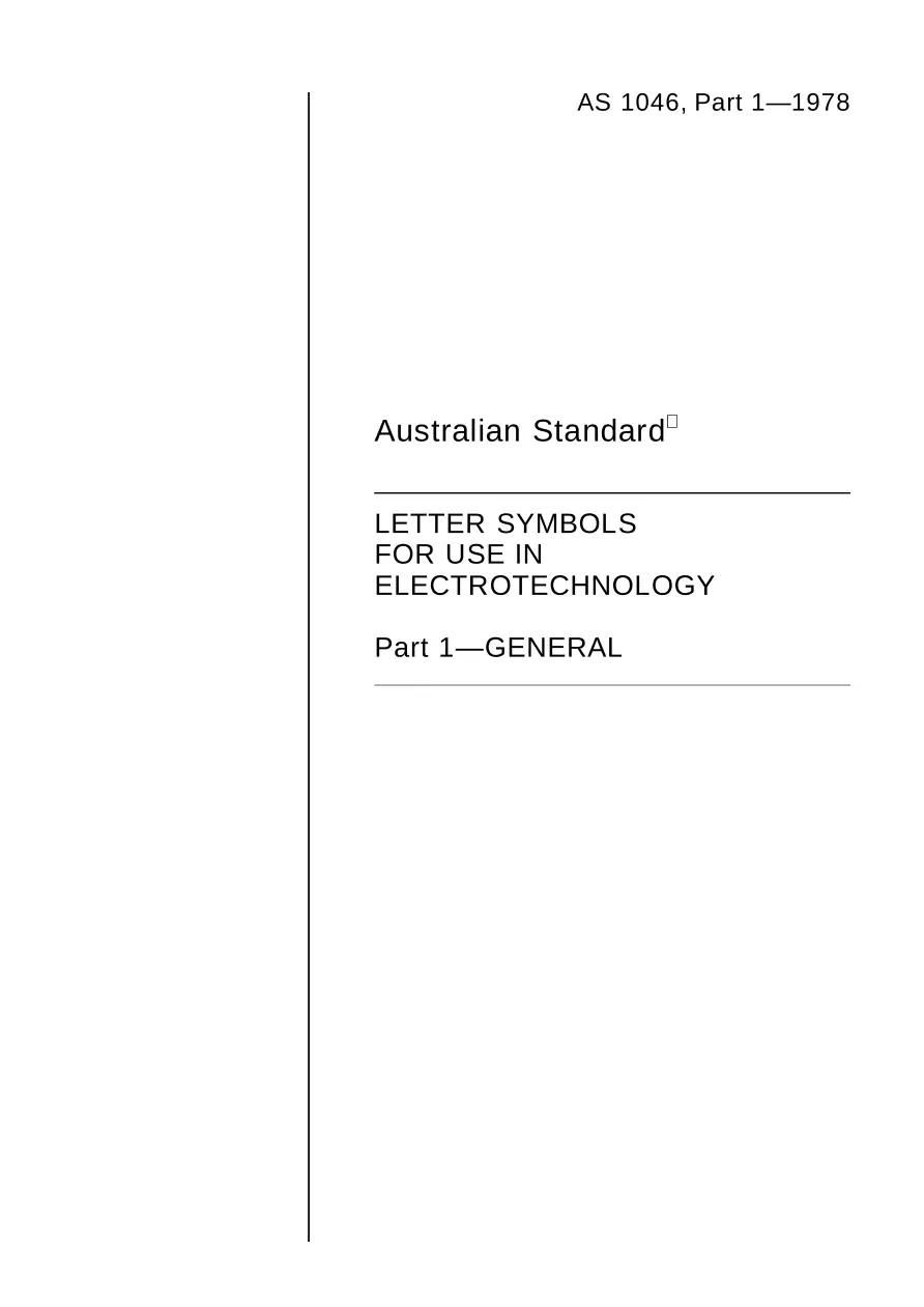 AS 1046.1-1978 pdf