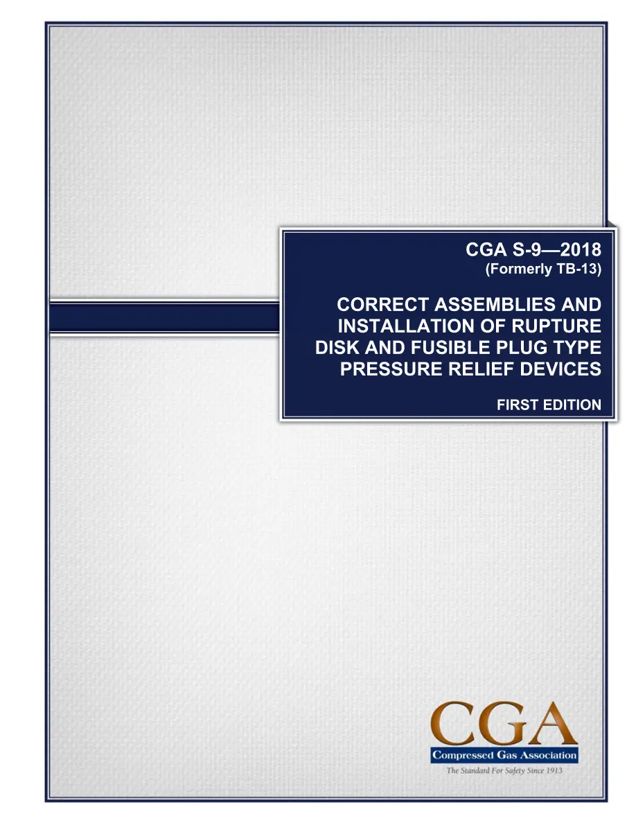 CGA S-9 CGA S-9 pdf