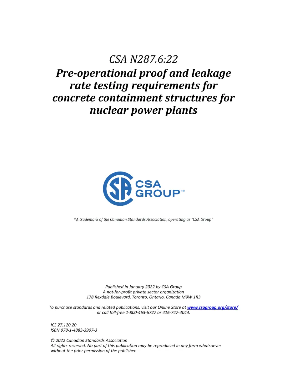 CSA N287.6:22 CSA N287.6:22 pdf