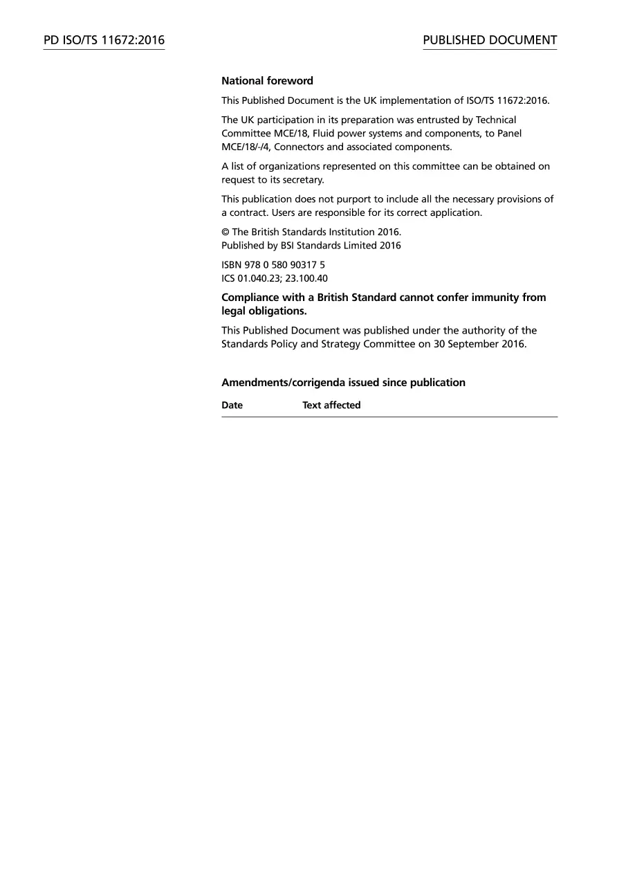 BS PD ISO/TS 11672:2016 BS PD ISO/TS 11672:2016 pdf