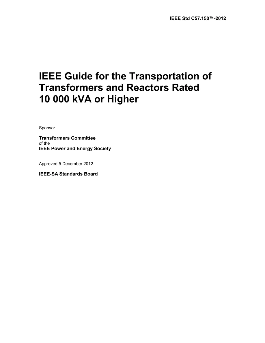 IEEE C57.150-2012 IEEE C57.150-2012 pdf