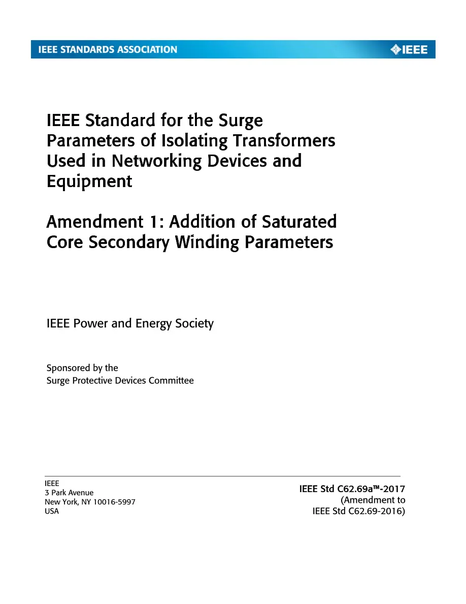 IEEE C62.69a-2017 IEEE C62.69a-2017 pdf