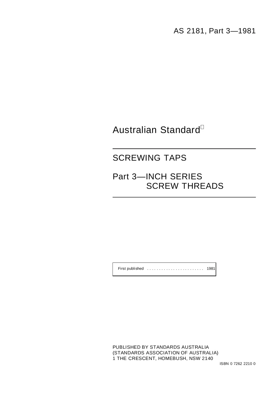 AS 2181.3-1981 AS 2181.3-1981 pdf