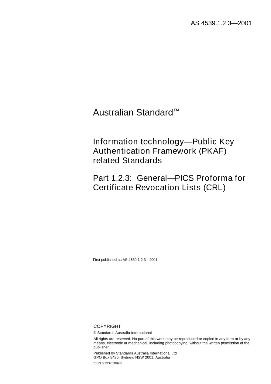 AS 4539.1.2.3-2001 AS 4539.1.2.3-2001 pdf