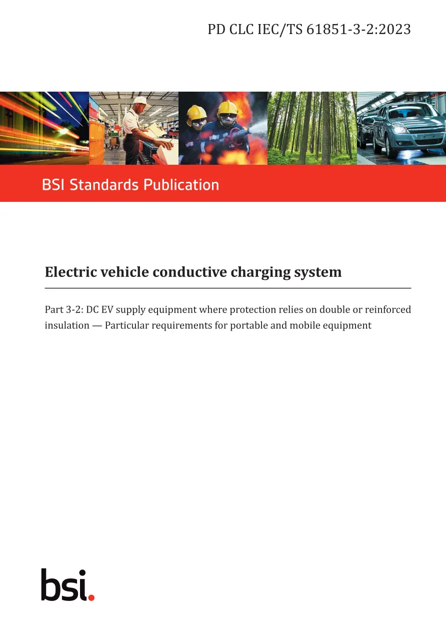 BS PD CLC IEC/TS 61851-3-2:2023 BS PD CLC IEC/TS 61851-3-2:2023 pdf