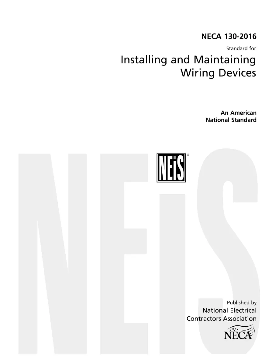 NECA 130-2016 NECA 130-2016 pdf