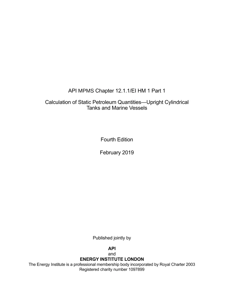 API MPMS Chapter 12.1.1 API MPMS Chapter 12.1.1 pdf