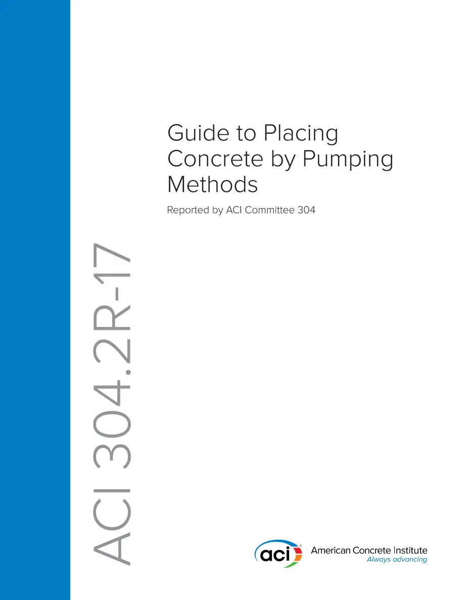ACI 304.2R-17 ACI 304.2R-17 pdf
