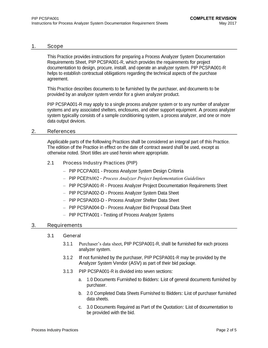 PIP PCSPA001 PIP PCSPA001 pdf