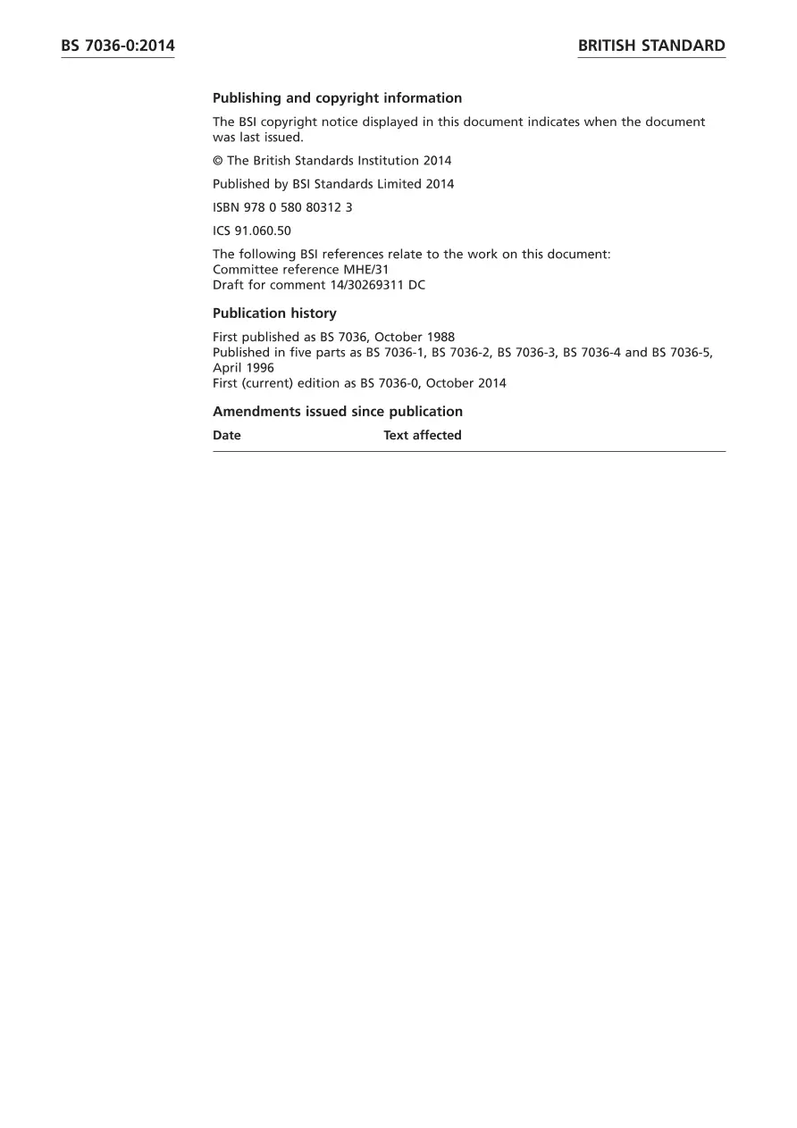 BS 7036-0:2014 BS 7036-0:2014 pdf